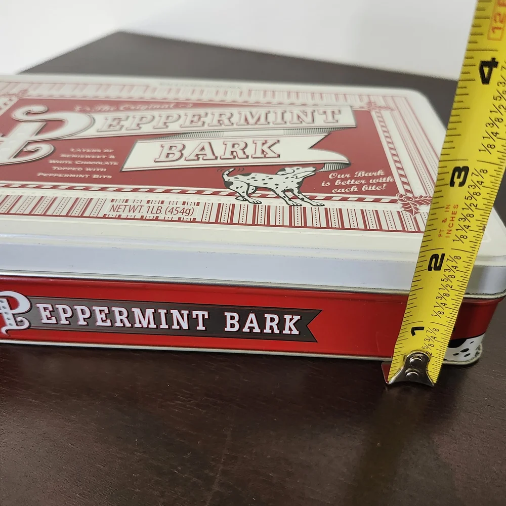 Williams-Sonoma Peppermint Bark Tin